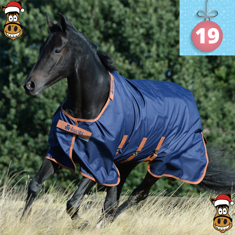 Day 19 - Bucas X-Range Light 0g Turnout Rug - Navy